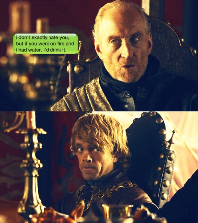 Tywin+Tyrion